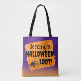 Personalisierter Halloween-Trick oder -Leckerei Tasche
