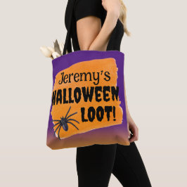 Personalisierter Halloween-Trick oder -Leckerei Tasche