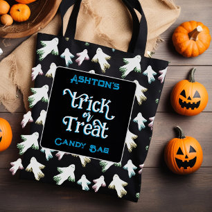 Personalisierter Halloween-Trick-or-Treat-Beutel m Tasche