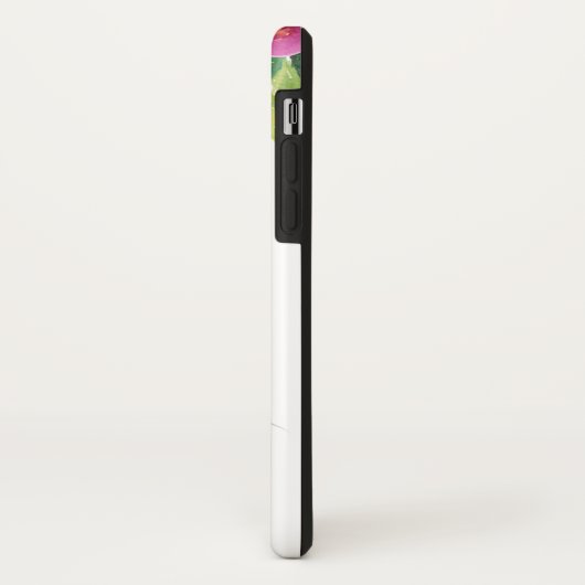 Personalisierter Hamster und Blume Case-Mate iPhone Hülle (Hinten/Links)