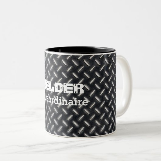 Personalisierter Handelsbeauftragter - Zweifarbige Tasse (VorderseiteRechts)