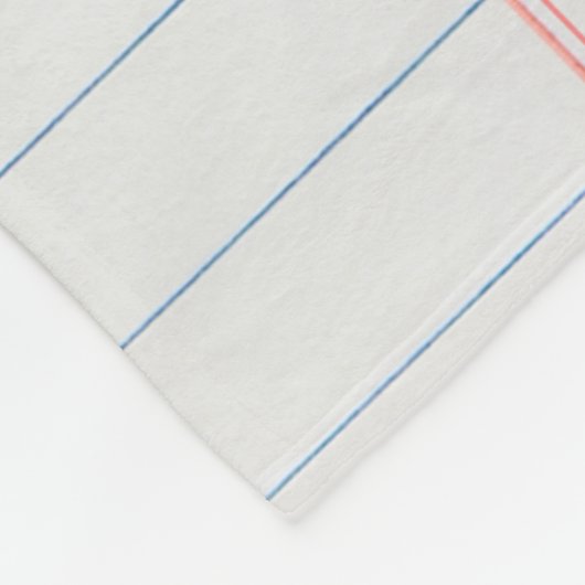 Personalisierter handgeschriebener Liebe Letter fü Fleecedecke (Ecke)