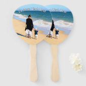 Personalisierter Handlüfter des Fotos mit benutzer Fächer (Vorne und Hinten)