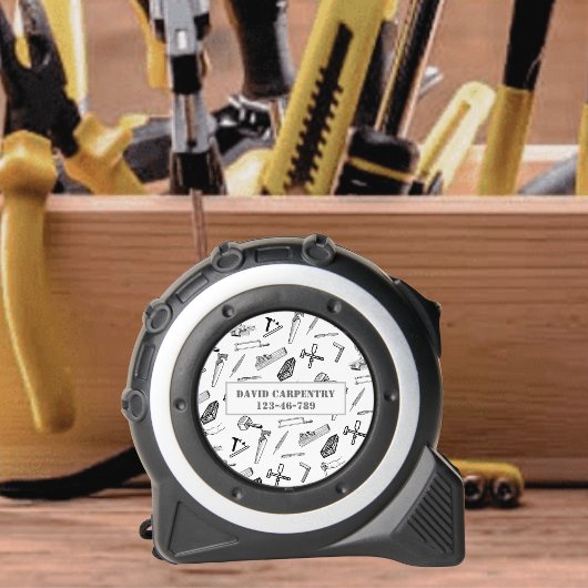 Personalisierter Handwerker Maßband