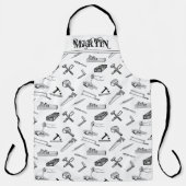 Personalisierter Handwerker Schürze (Vorderseite)