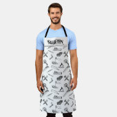 Personalisierter Handwerker Schürze (Getragen)