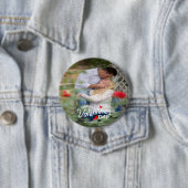 Personalisierter Happy Valentine Day Button (Beispiel)