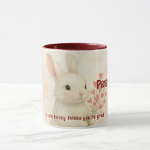 Personalisierter Hasenbecher