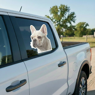 Personalisierter Haustier-Foto-Autofensteraufklebe Aufkleber