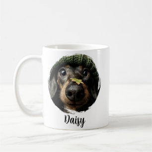 Personalisierter Haustier-Foto-Becher mit Namen Kaffeetasse