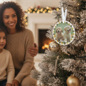 Personalisierter Haustier-Foto-Schmuck mit Pfotena Ornament