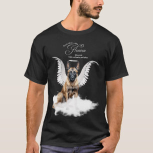 Personalisierter Haustier-Gedenkstätte Belgischer T-Shirt
