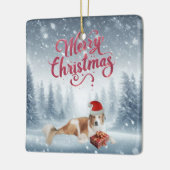 Personalisierter Haustier Keramikornament (Links)