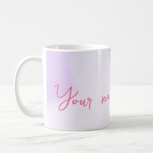 Personalisierter Heiliger Geist und Gradienten Chr Kaffeetasse (Links)