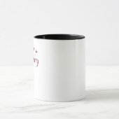 Personalisierter Heiratsantrag-Becher  Tasse (Zentrum)