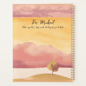 Personalisierter Herbst - Bewahrer der Waldwächter Planer (Rückseite)