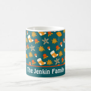 Personalisierter Herbst-Kaffeebecher Kaffeetasse