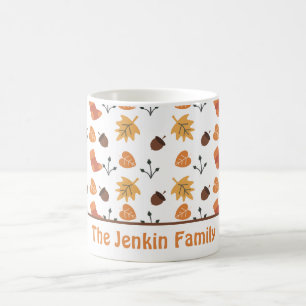 Personalisierter Herbst-Kaffeebecher Kaffeetasse