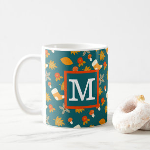 Personalisierter Herbst Kaffeetasse