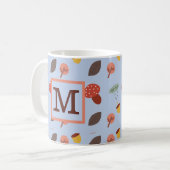 Personalisierter Herbst Kaffeetasse (Vorderseite Links)