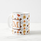 Personalisierter Herbst Kaffeetasse (Vorderseite Links)