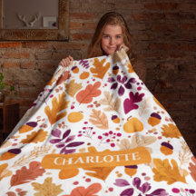 Personalisierter Herbst - Name der Herbstleaves un