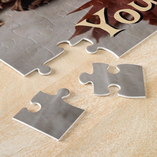 Personalisierter Herbst Puzzle (Seite)
