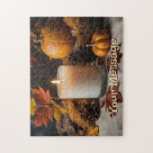 Personalisierter Herbst Puzzle (Vertikal)