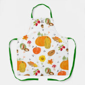 Personalisierter Herbst Schürze (Vorderseite)