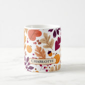 Personalisierter Herbst Tasse - Herbstleaves & Aco (Mittel)