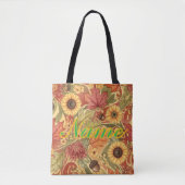 Personalisierter Herbstfall Individuelle Name Tasche (Vorderseite)
