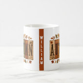 Personalisierter Herbstfeier-Keramikbecher Kaffeetasse (Mittel)