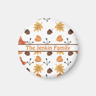 Personalisierter Herbstmagnet Magnet