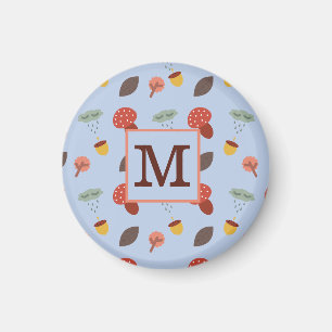 Personalisierter Herbstmagnet Magnet