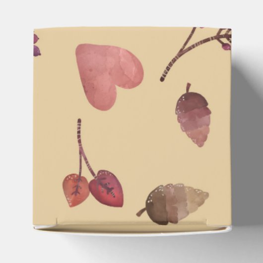 Personalisierter Herbstvorzug Geschenkschachtel (Oben)