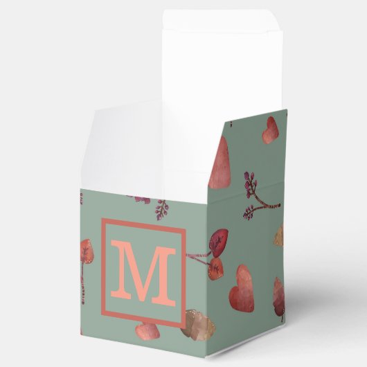 Personalisierter Herbstvorzug Geschenkschachtel (Geöffnet)