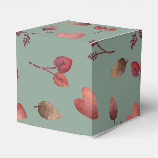 Personalisierter Herbstvorzug Geschenkschachtel (Rückseite)