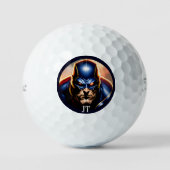 Personalisierter Hero Titleist Pro V1 Golfball Bal (Vorderseite)