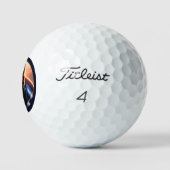 Personalisierter Hero Titleist Pro V1 Golfball Bal (Logo)