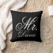 Personalisierter Herr Throw-Kissen Kissen (Decke)