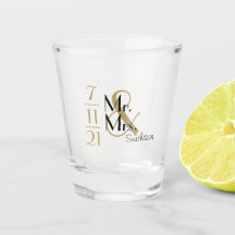 Personalisierter Herr und Frau Wedding Date