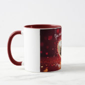 Personalisierter Herz-Fotorahmen Tasse (Links)