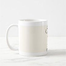 Personalisierter Herz-Tasse für romantisches Paar