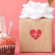 Personalisierter Herz- und Donner-Blitz