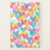 Personalisierter Herzplaner Planer (Rückseite)