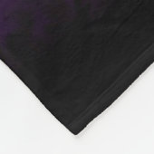 Personalisierter Heuwolf Fleecedecke (Ecke)