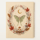 Personalisierter Hexen-Herbst-Luna-Mond Planer (Rückseite)