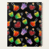 Personalisierter Hexenzauberbuch-Planer Planer (Rückseite)