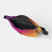 Personalisierter Himbeerbirne Bauchtasche (Offen)