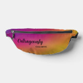 Personalisierter Himbeerbirne Bauchtasche (Ablage )